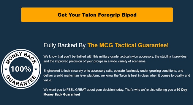 Talon Foregrip Bipod Review | Dual-Function Tactical Gear